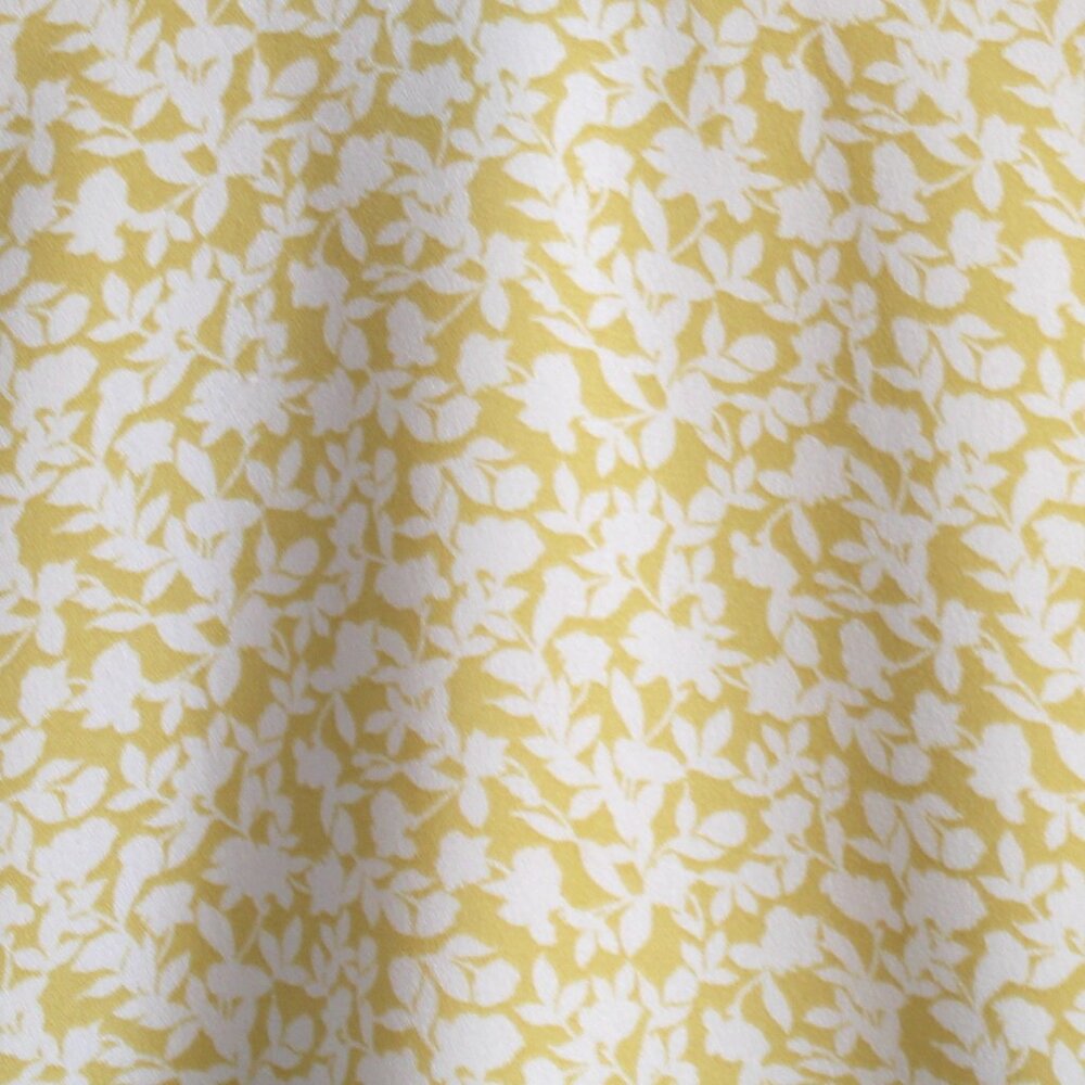 Banana Republic Yellow White Floral Spaghetti Strap Flowy Tank Blouse Size Small - Picture 3 of 6